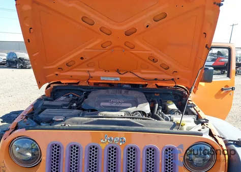 2012 Jeep Wrangler Sport from USA, damaged, VIN 1C4AJWAG7CL186283